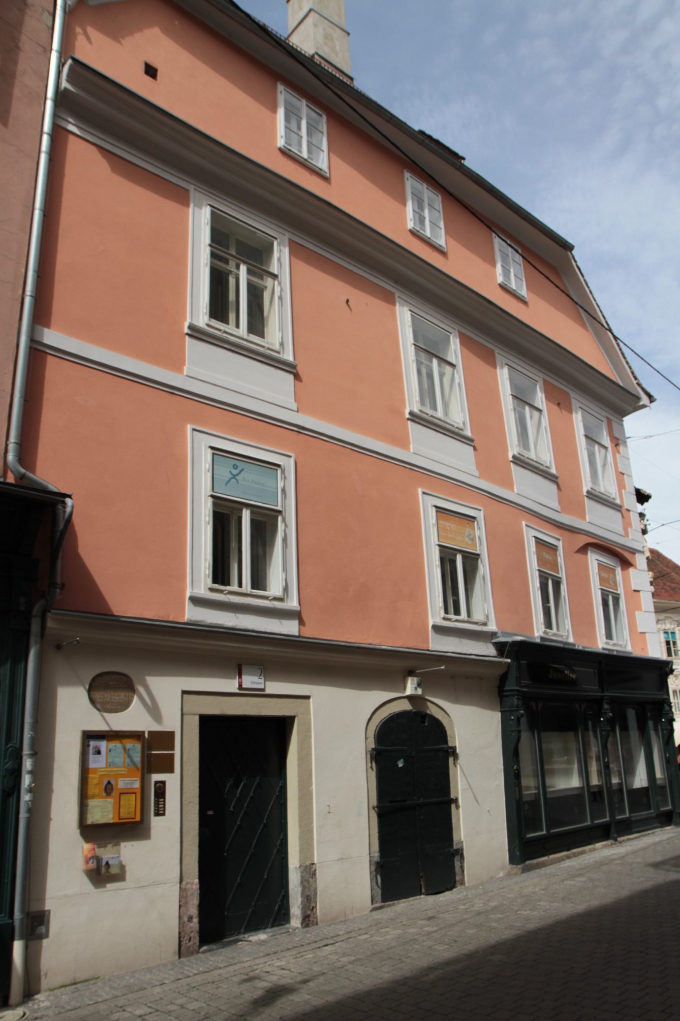 Leopold Auenbrugger's birthplace, Graz - 02.JPG